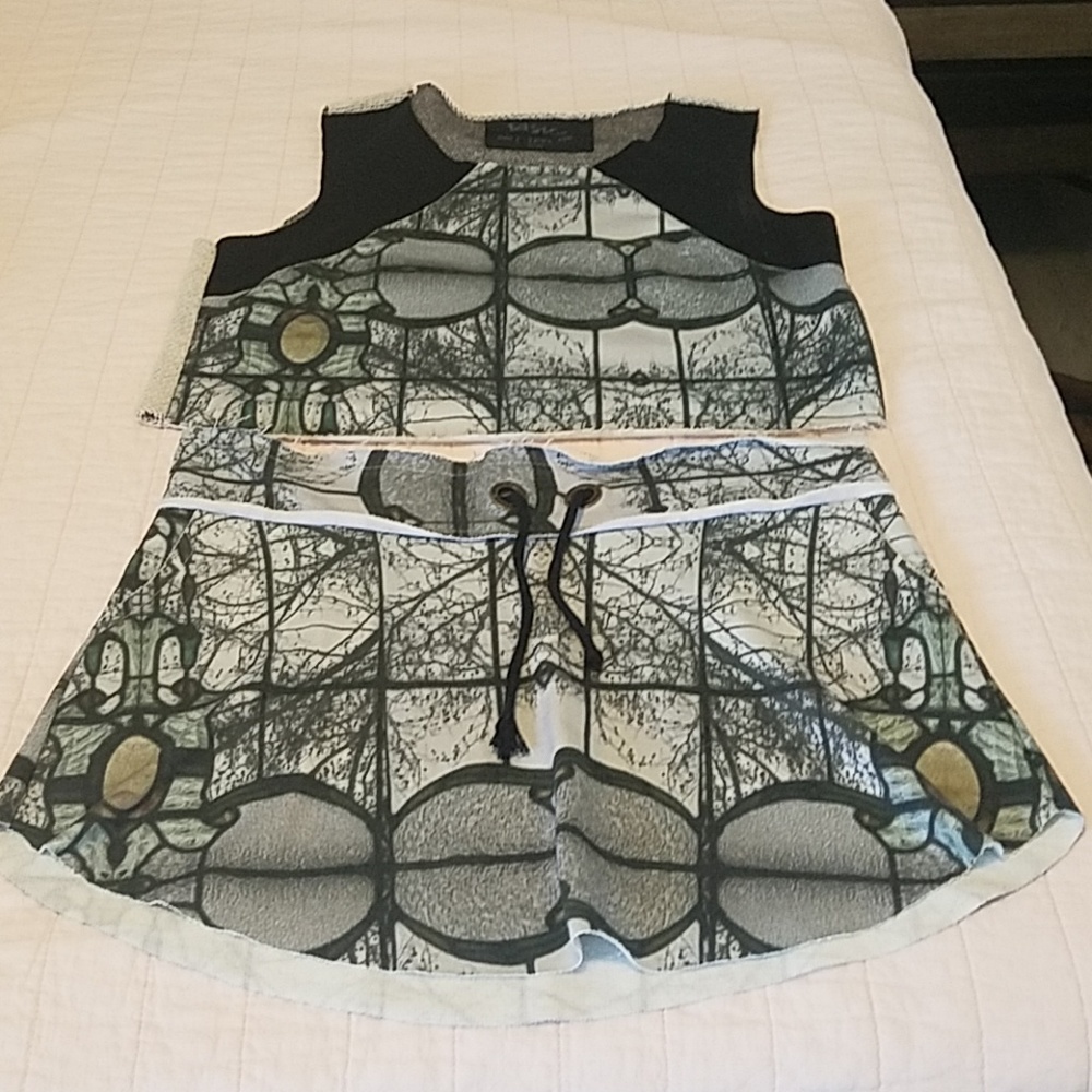 Shirt and skirt set from Rio De Janeiro